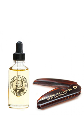 Private Stock Beard Oil And Comb Gift Set